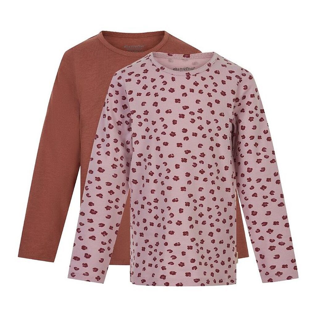 Minymo Bluse - 2-pak - Violet Ice