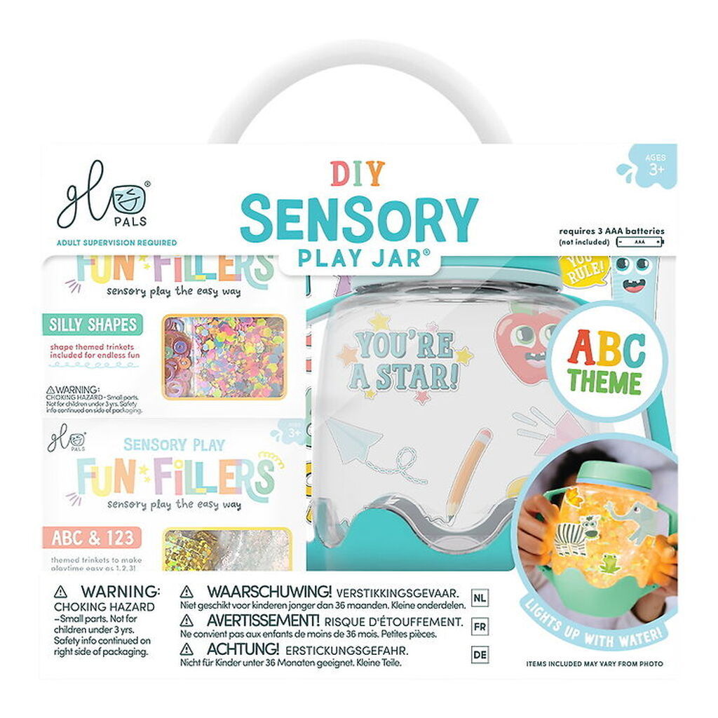 Glo Pals Sansekrukke m. Lys - Gavesæt - ABC