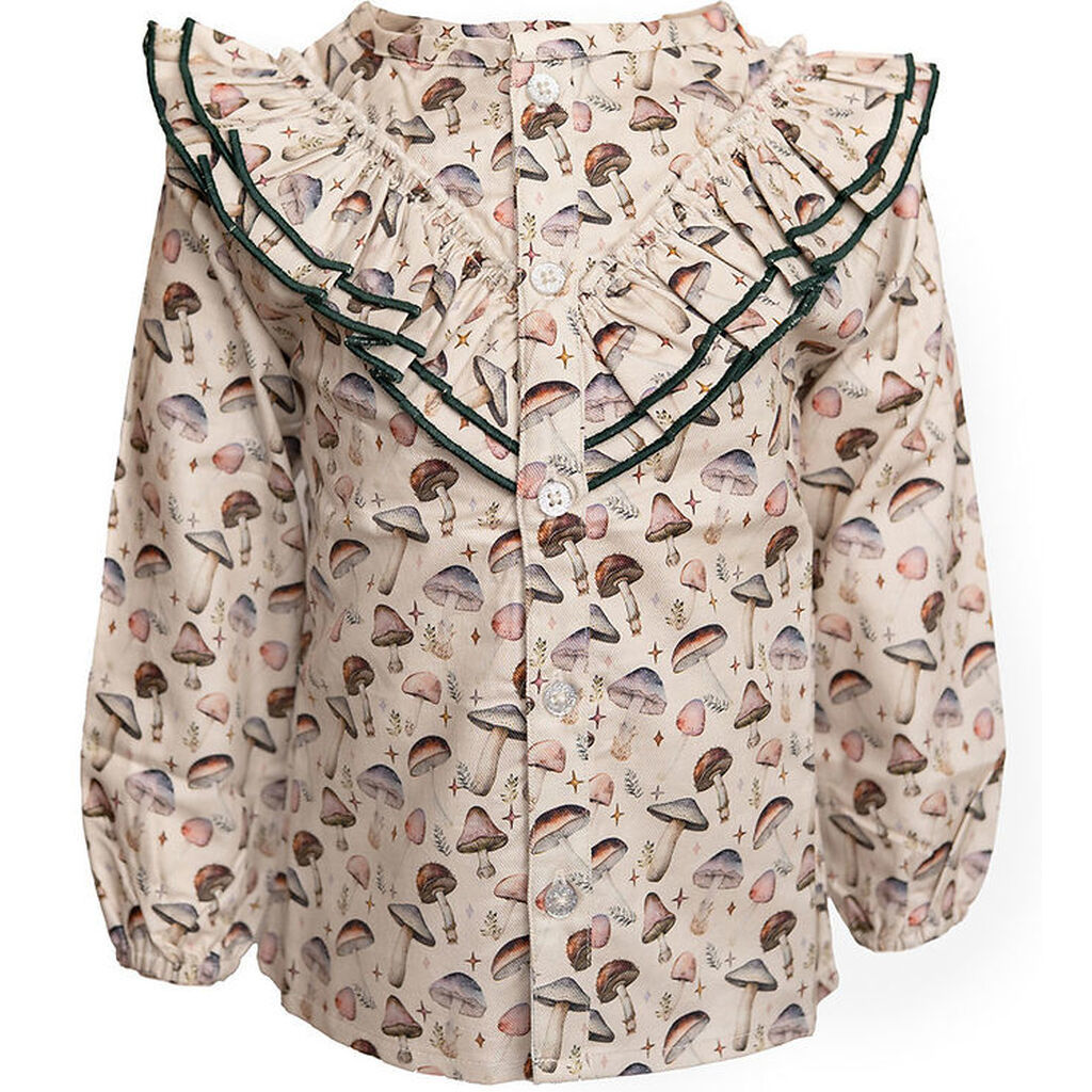 Hanevild Skjorte - Mushroom - Rainy