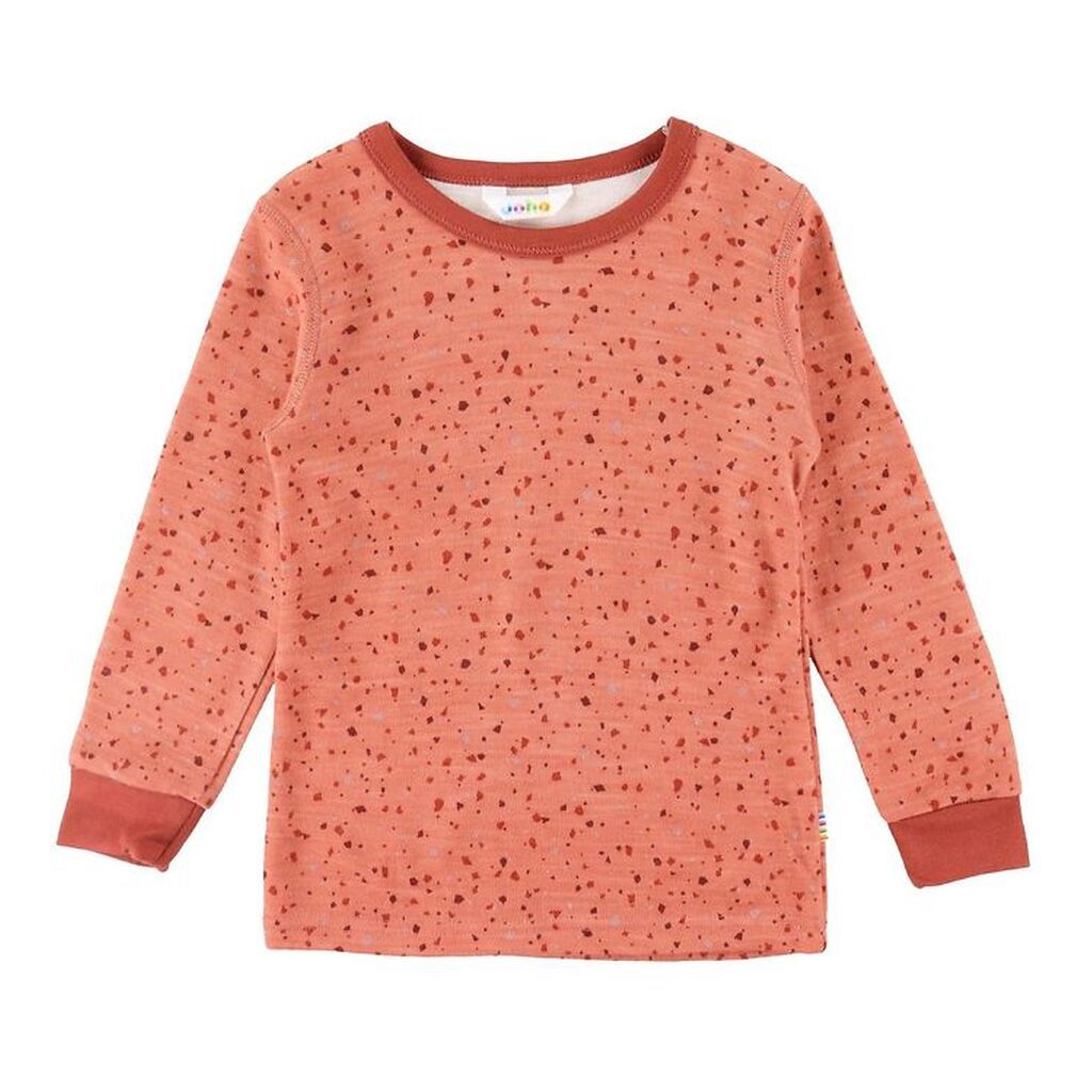 Joha Bluse - Uld/Bambus - Orange