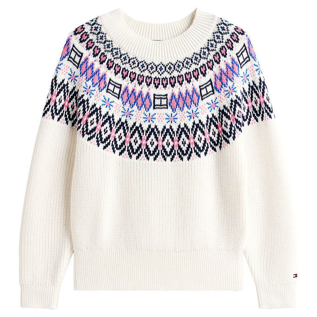 Tommy Hilfiger Bluse - Strik - Ivory Silk