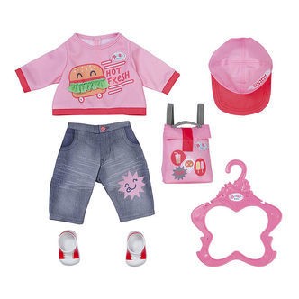 Baby Born Dukketøj - Snack Shop Outfit - 43 cm
