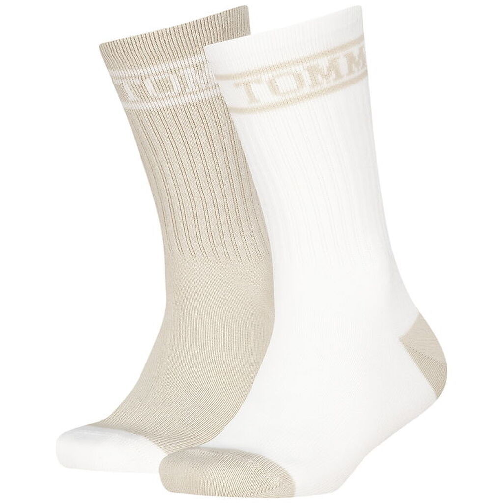 Tommy Hilfiger Strømper - 2-pak - Sand