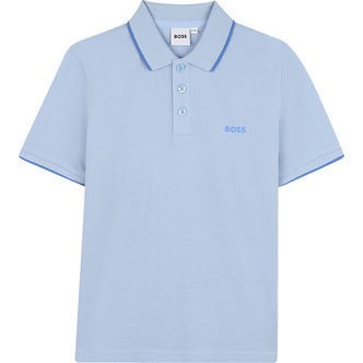 BOSS Polo - Piqué - Persian Blue