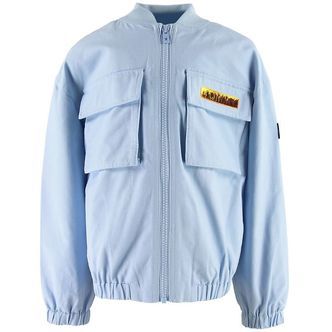 Tommy Hilfiger Jakke - Utility Bomber - Lyseblå