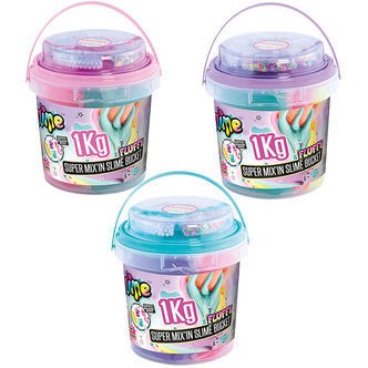 So Slime DIY-Slim - Super Mix'in Slime Bucket - Assorteret
