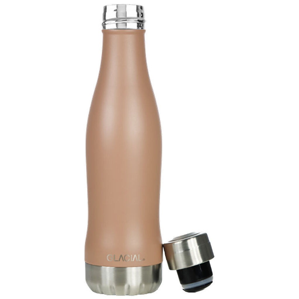 Glacial Termoflaske - 400ml - Brun