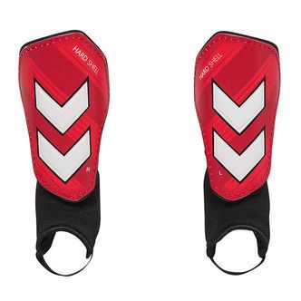 Hummel Benskinner - hmlShin Guards Hard Shell - Popeian Red