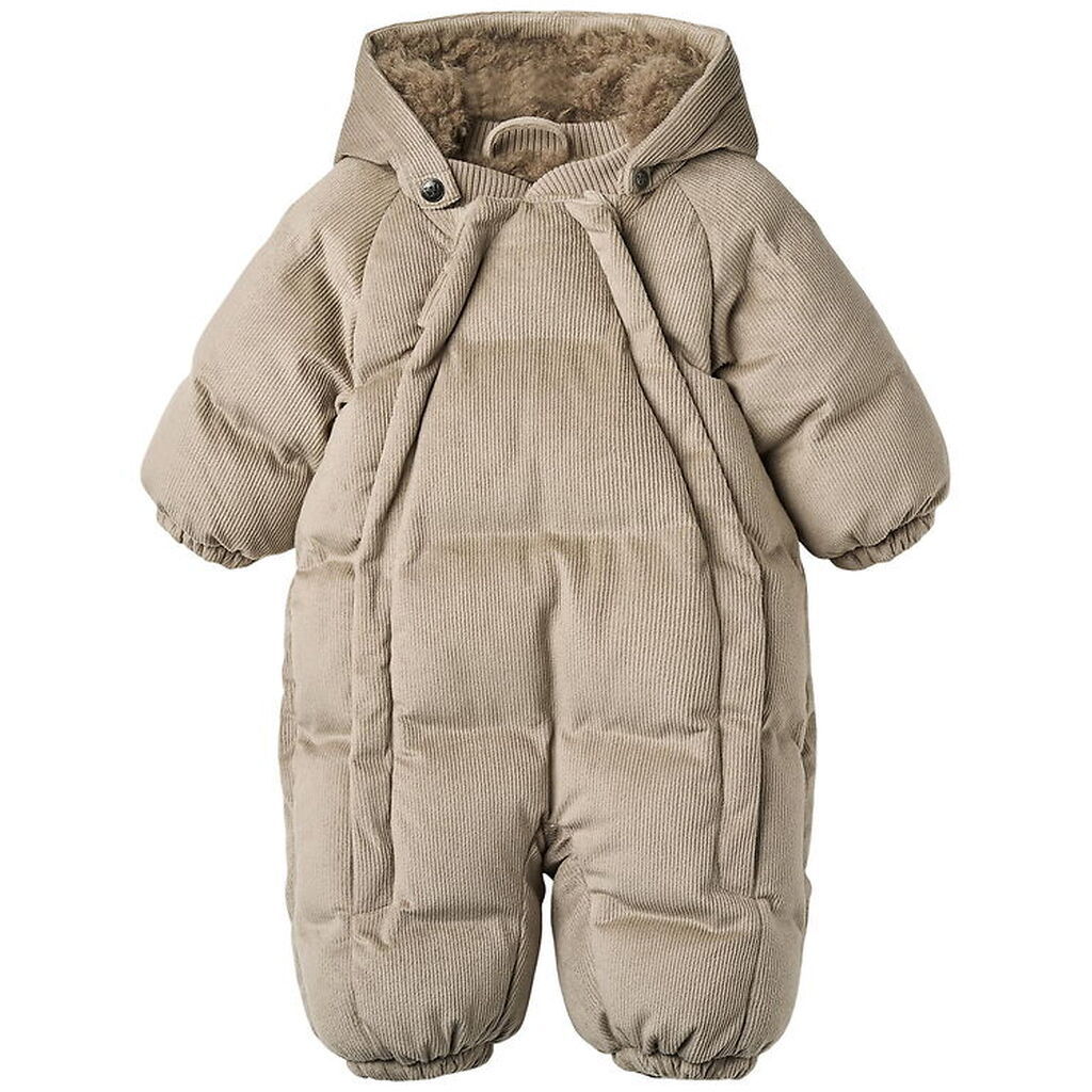 Wheat Flyverdragt - Fløjl - Nallo - Grey Stone