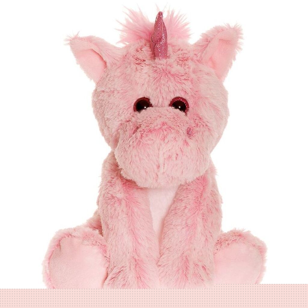 Teddykompaniet Bamse - Lille Enhjørning - 20 cm - Lyserød