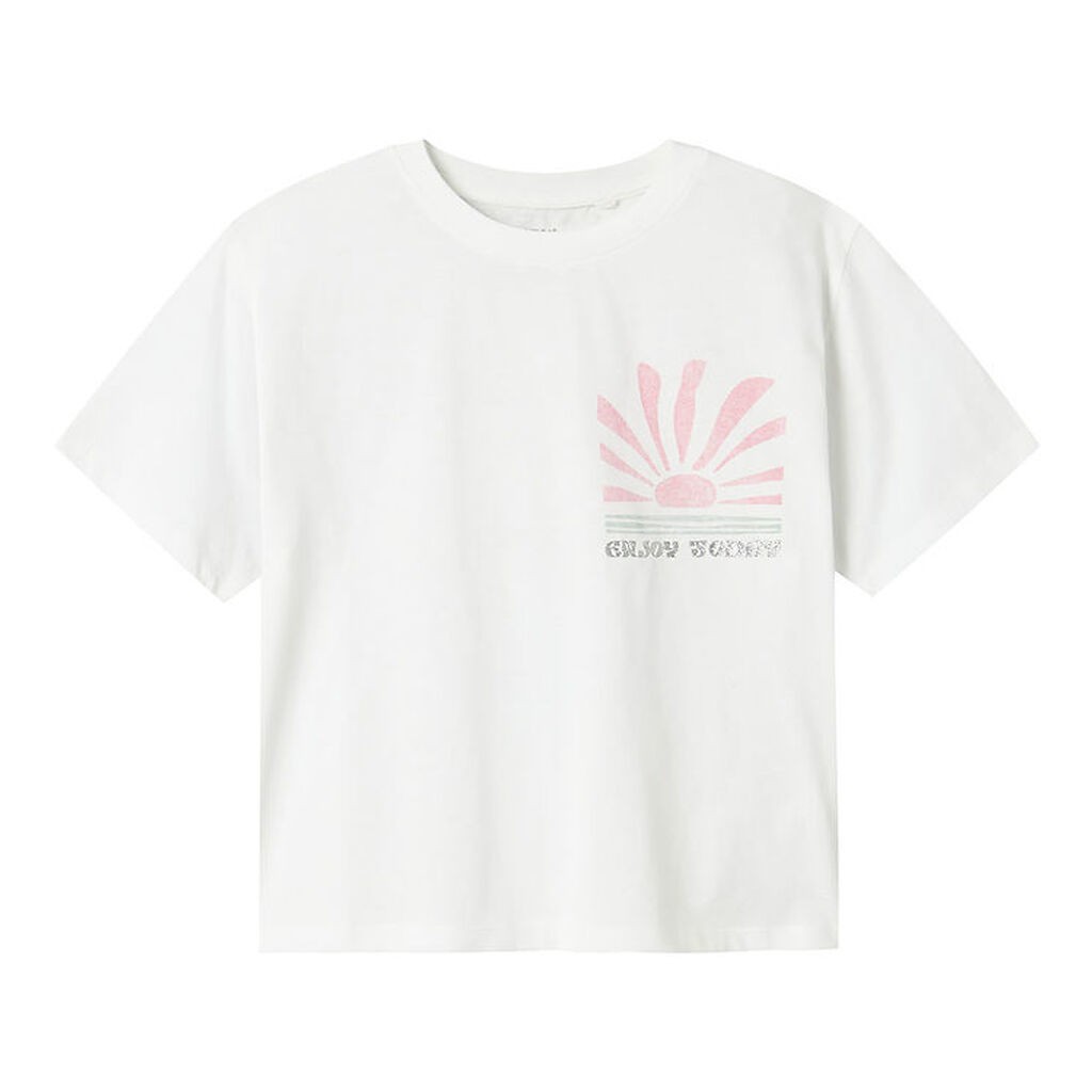 Name It T-shirt - NkfJely - Bright White