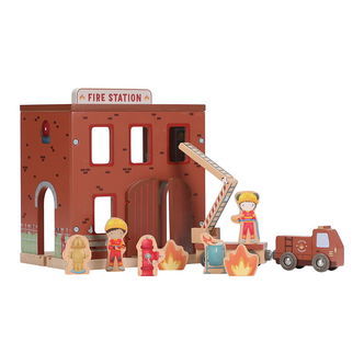 Little Dutch Brandstation - Træ