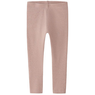 Name It Leggings - Rib - NmfSiclo - Keepsake Lilac m. Glimmer