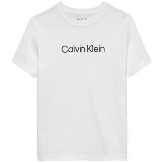 Calvin Klein T-shirt - Bright White m. Sort