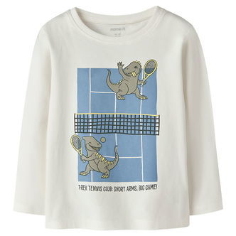 Name It Bluse - NmmVux - Cloud Dancer/Dino Tennis