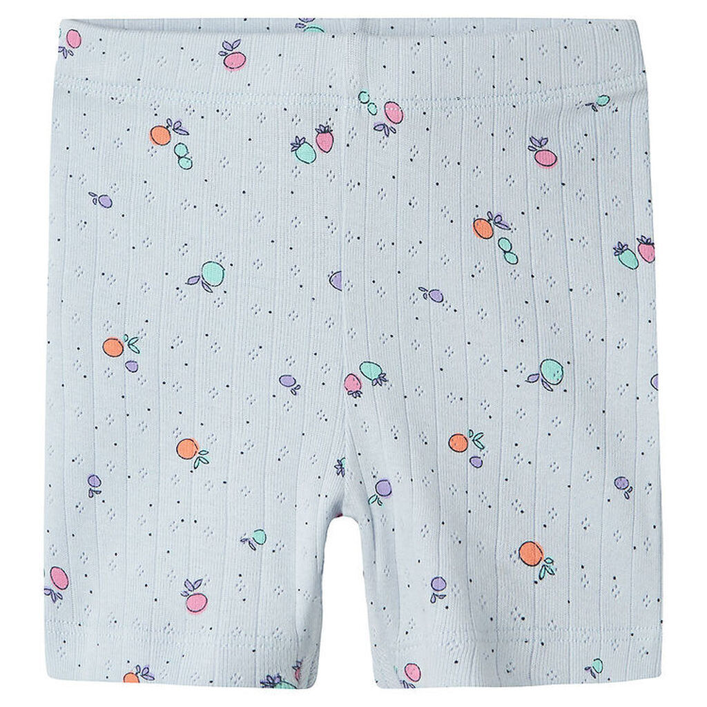 Name It Cykelshorts - NmfHamanda - Xenon Blue m. Hulmønster