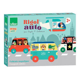 Vilac Legetøj - Magnetiske Transportmidler
