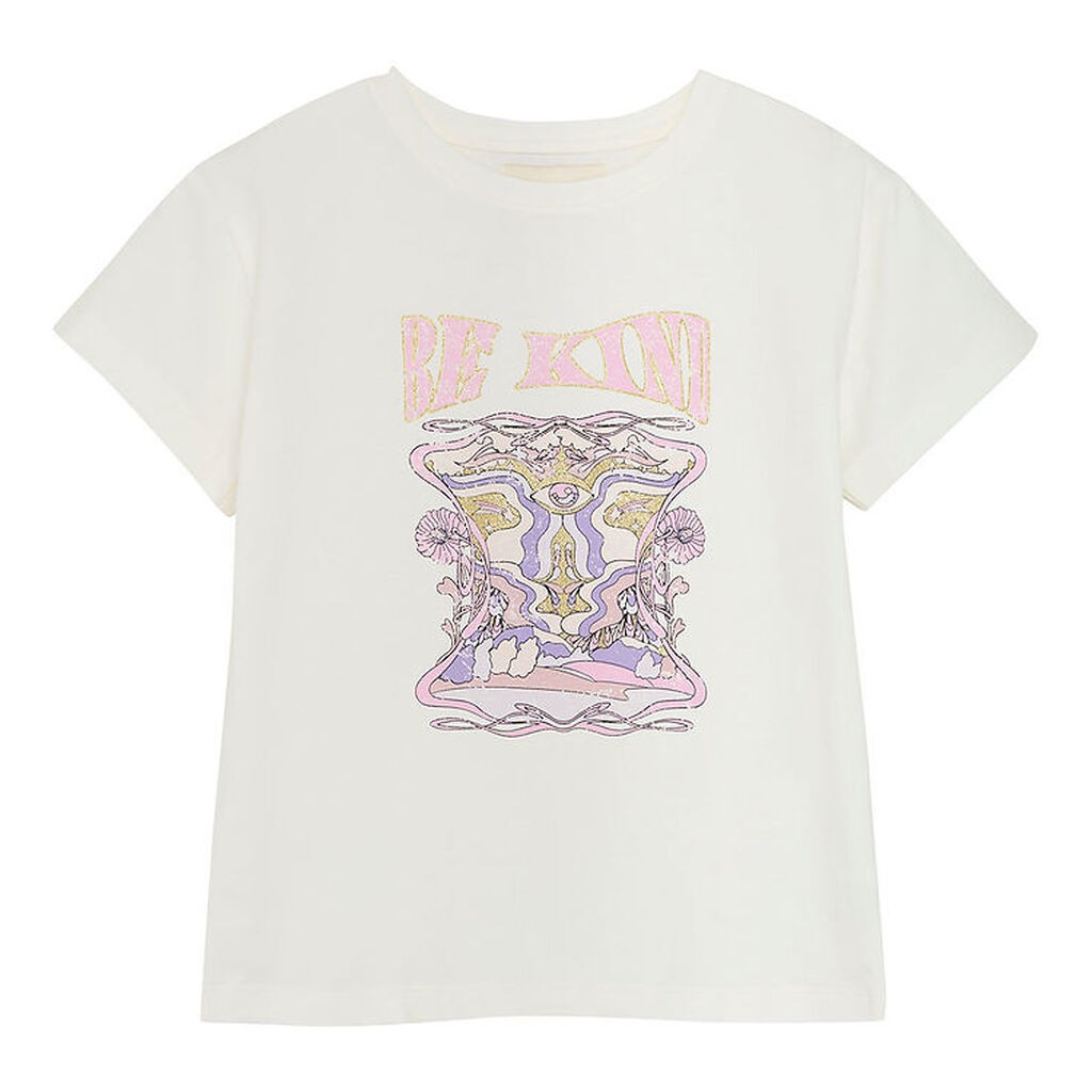 Creamie T-shirt - Cloud m. Print