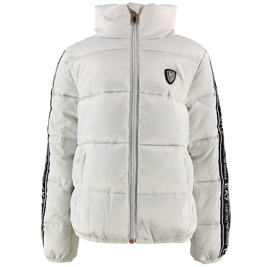 EA7 Dynejakke - Nimbus Cloud m. Logostribe