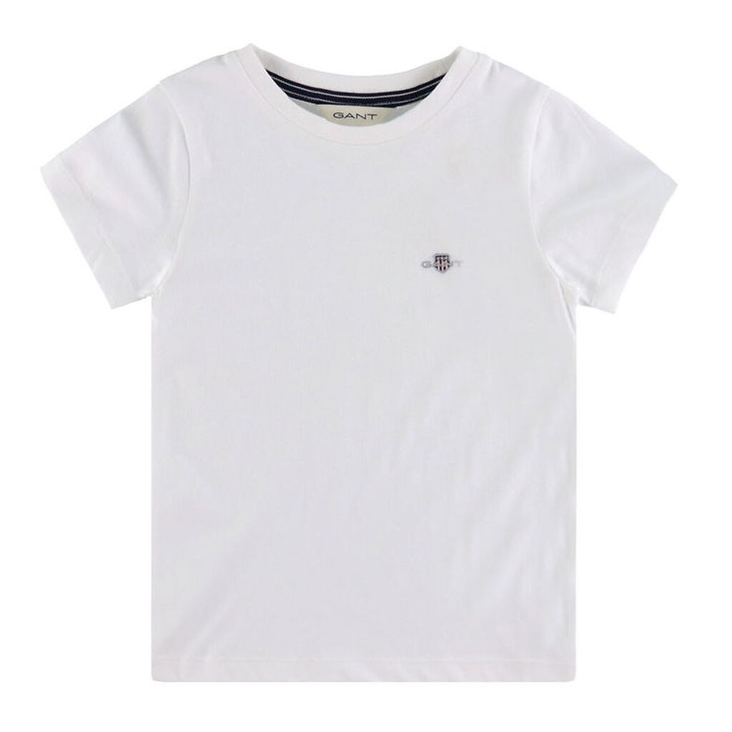 GANT T-shirt - Shield - Hvid