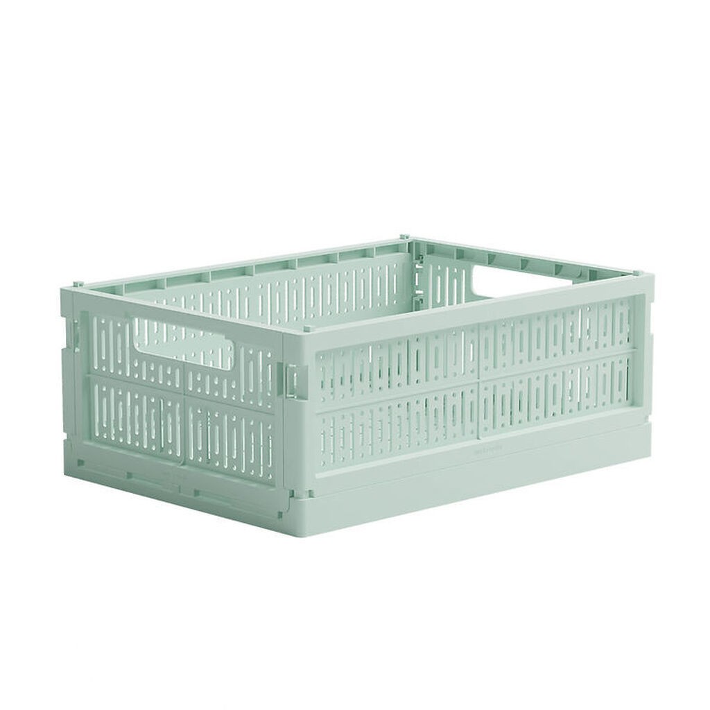 Made Crate Foldekasse - Midi - 33x24x13 cm - Minty