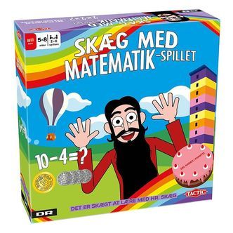TACTIC Brætspil - Skæg Med Matematik-Spillet