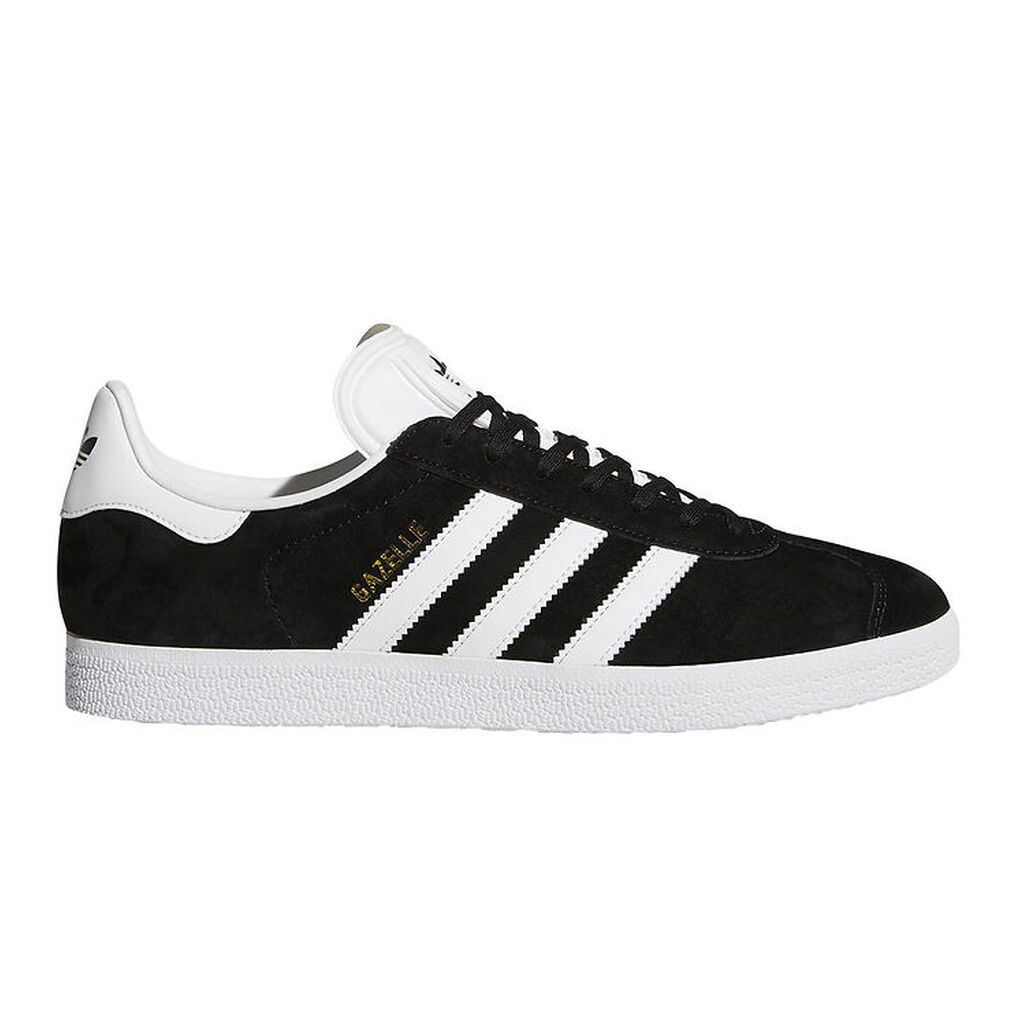 adidas Originals Sko - Gazelle - Cblack/White/Goldmt