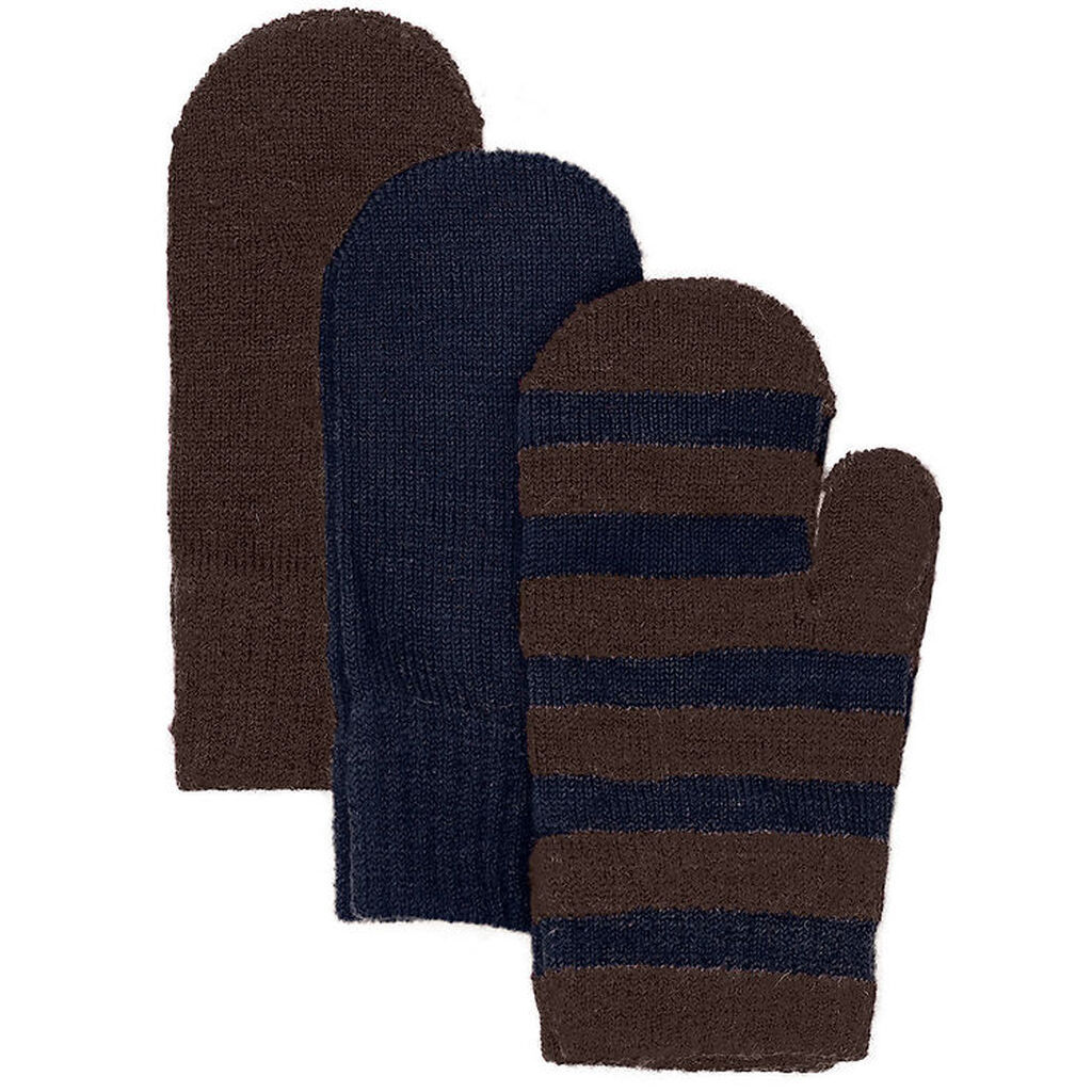 Minymo Luffer - 3-pak - Uld - Parisian Night