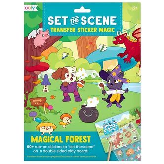 Ooly Klistermærkesæt - Set The Scene - Magical forest