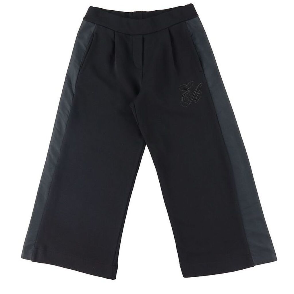 Emporio Armani Sweatpants - 3/4 - Sort m. Stribe