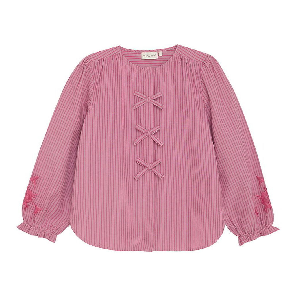 Minymo Bluse - Mauve Orchid