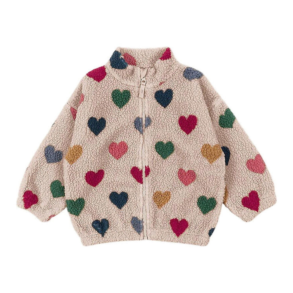 Konges Sløjd Fleecejakke - Jody Teddy - Bon Coeur Coloré