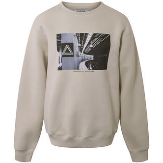 Hound Sweatshirt - Light Sand m. Print