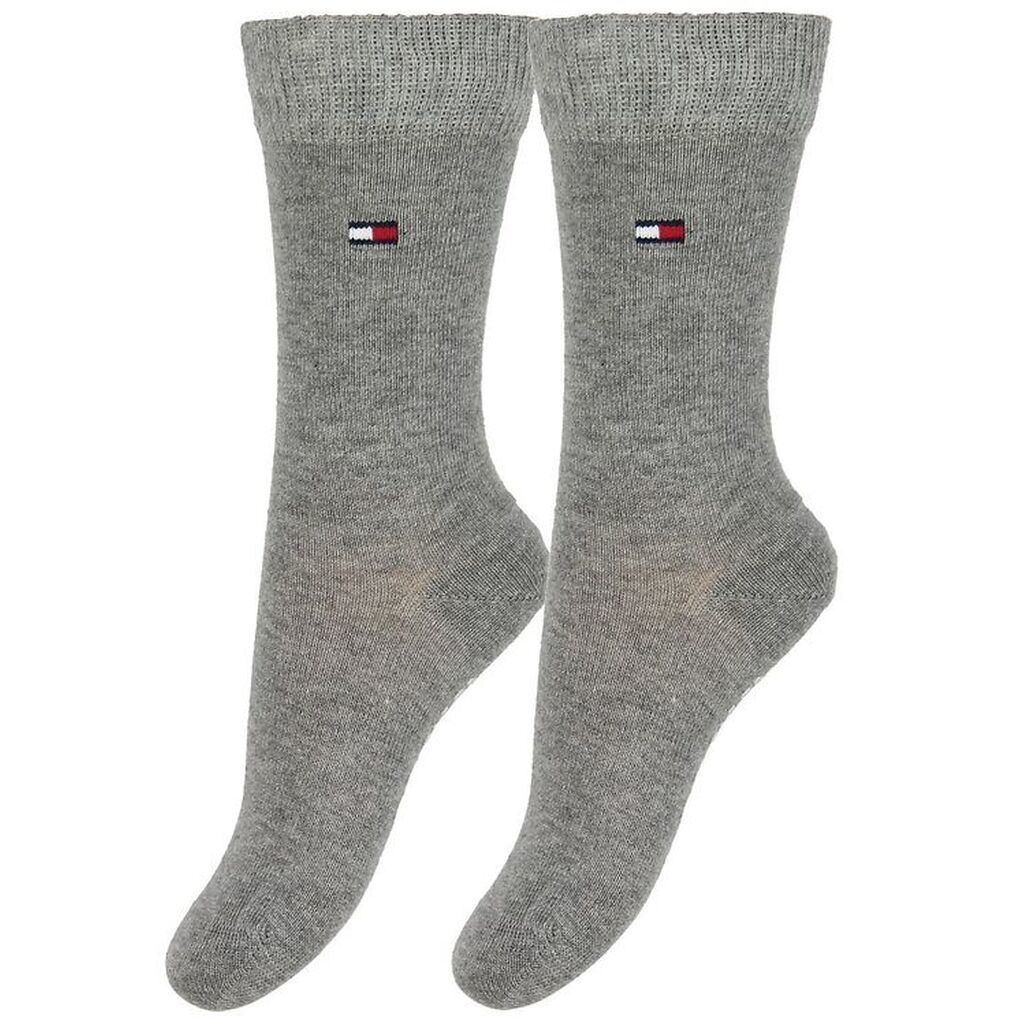Tommy Hilfiger Strømper - 2-pak - Basic - Gråmeleret