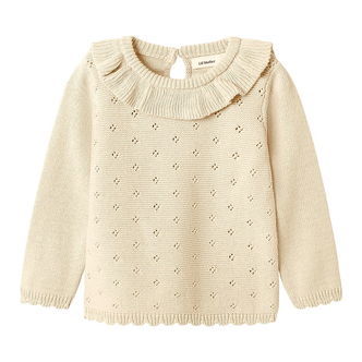 Lil Atelier Bluse - Strik - NmfLaguna - Noos - Turtledove