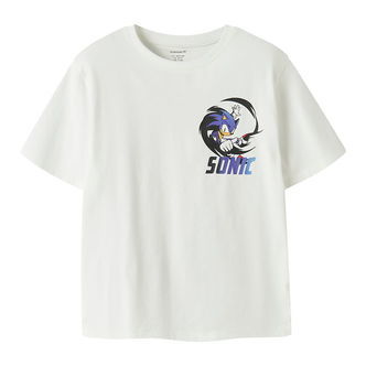 Name It T-shirt - NkmFitus - Sonic - Bright White