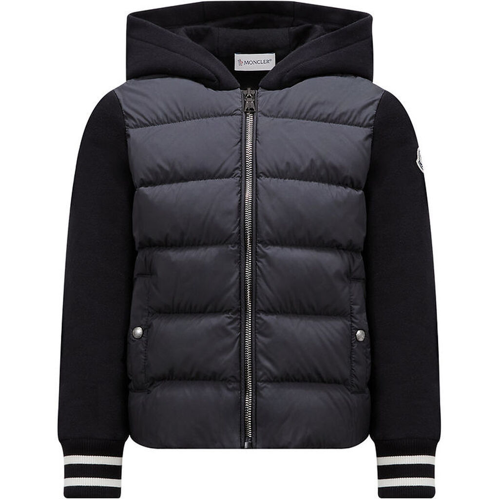 Moncler Cardigan - Sweat/Dun - Sort