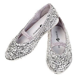 Souza Udklædning - Ballerinasko m. Pailletter - Lily - Sølv