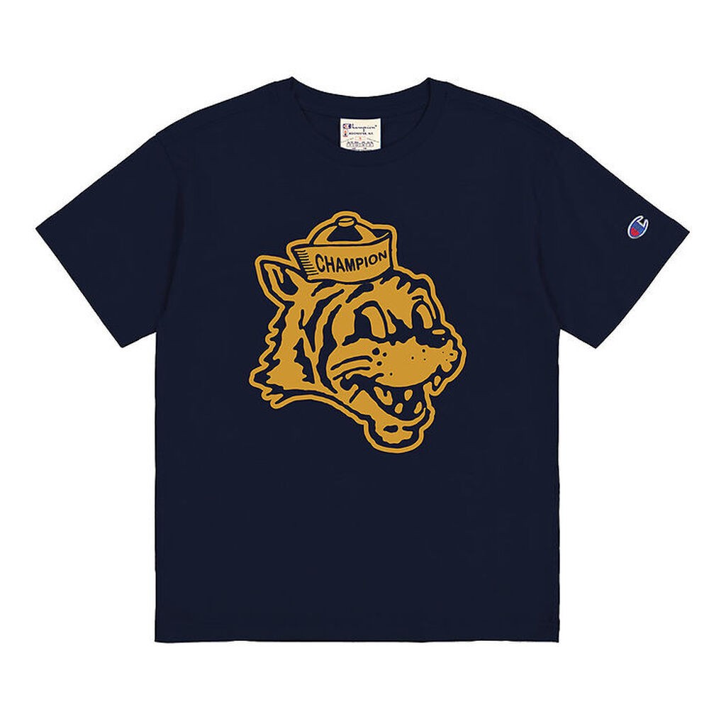 Champion T-shirt - Navy m. Print