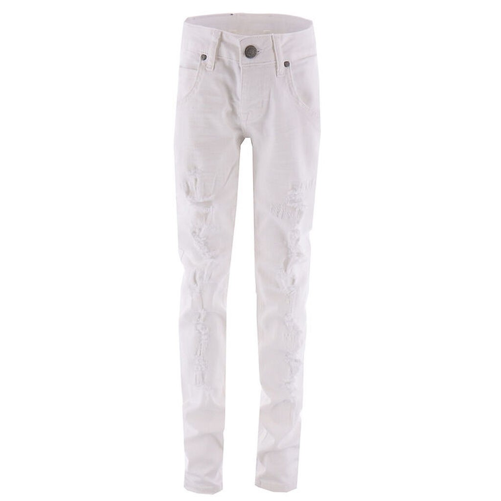 Hound Jeans - Pipe Ripped - Hvid Denim