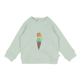 Stella McCartney Kids Sweatshirt - Greenish
