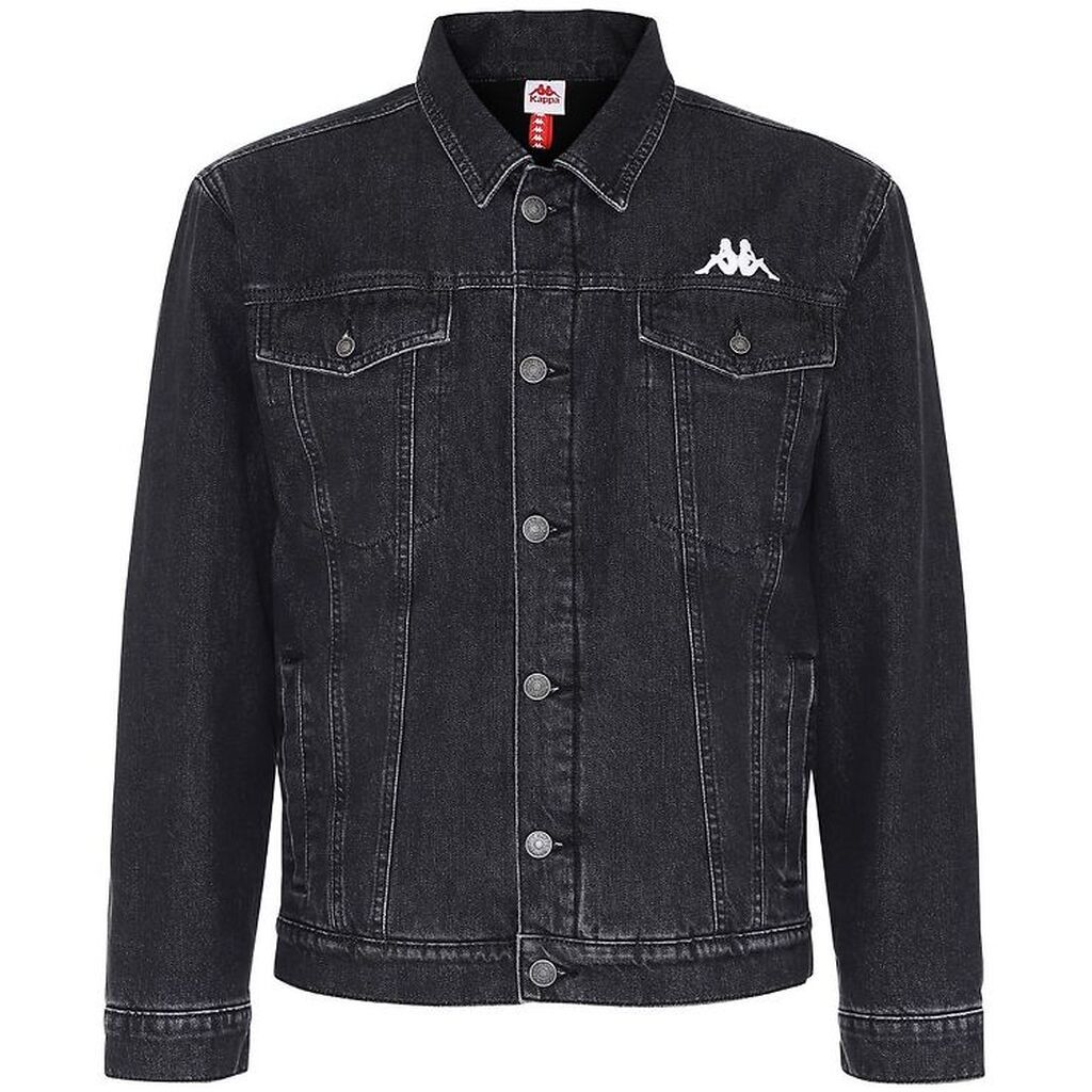 Kappa Denimjakke m. For - Bascino - Sort