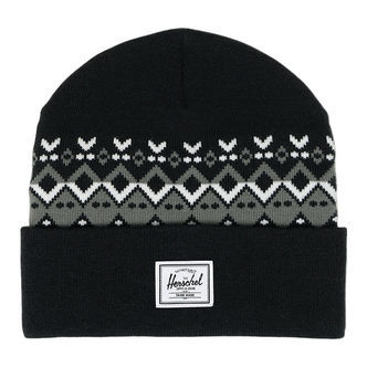 Herschel Hue - Strik - Elmer - Black Fair Isle