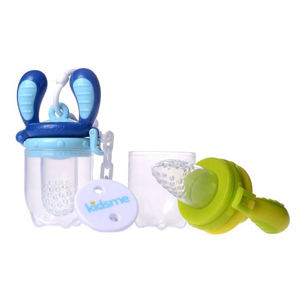 KidsMe Food Feeder - 2-pak - Blå/Lime