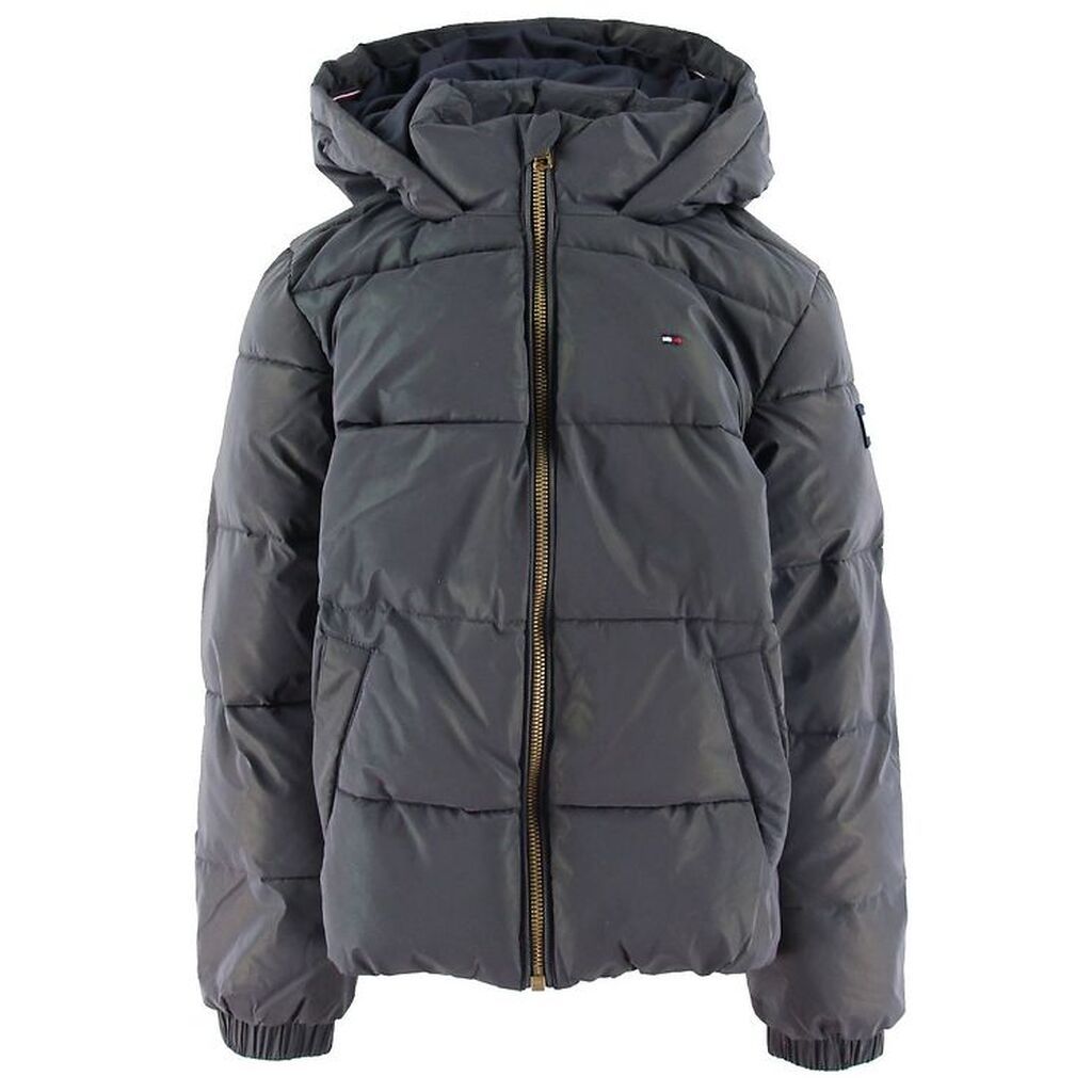 Tommy Hilfiger Dynejakke - Icons Unicorn Reflective Puffer - Twi