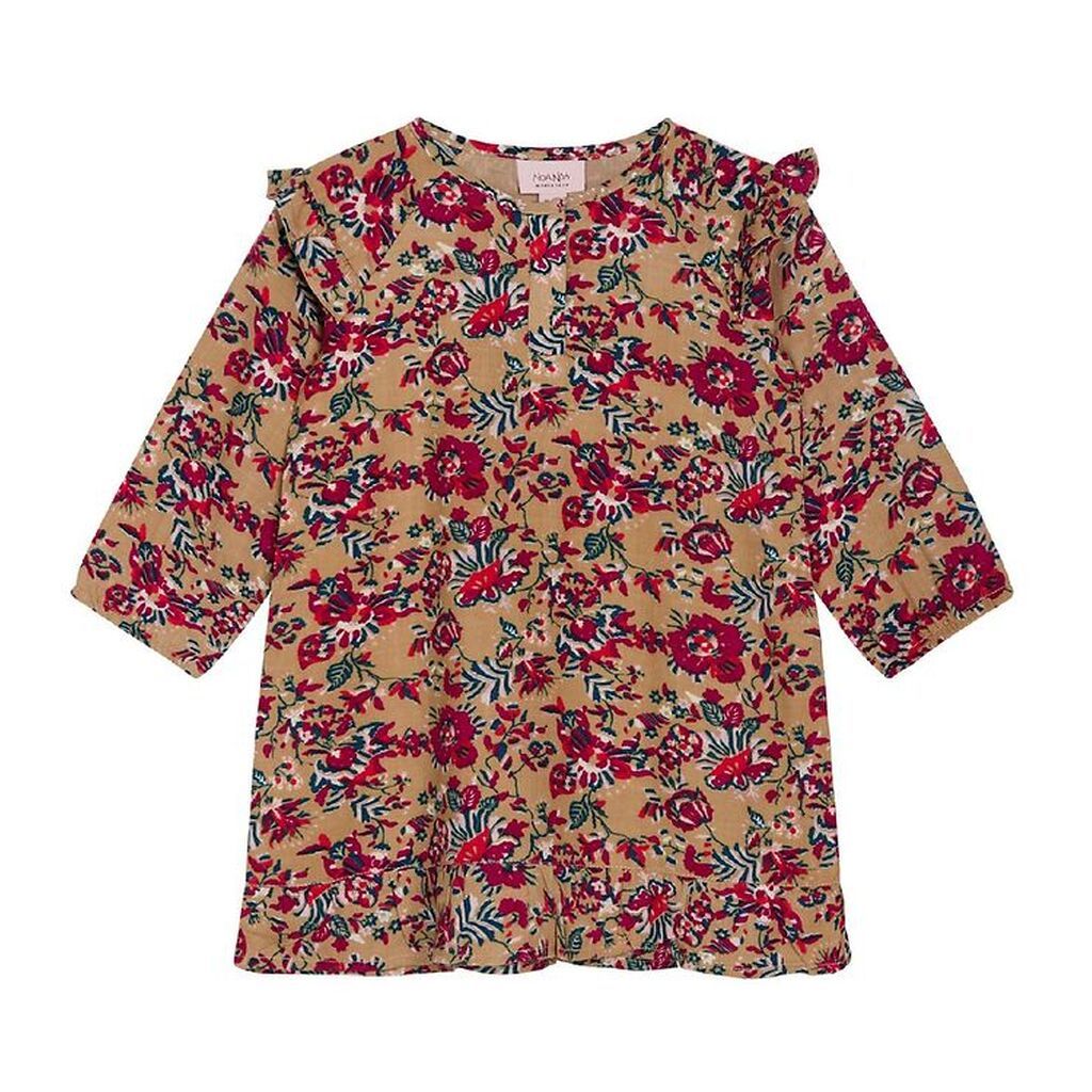 Noa Noa miniature Kjole - Baby Malia - Brown/Red