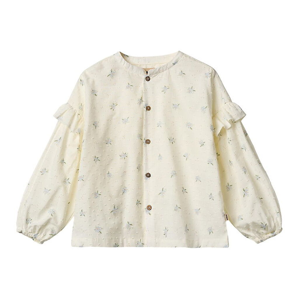 Wheat Skjorte - Gerda - Blue Flowers