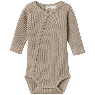 Name It Slå-om Body l/æ - NbnWaffe - Noos - Pure Cashmere