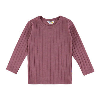 Joha Bluse - Uld/Silke - Rib - Lyng
