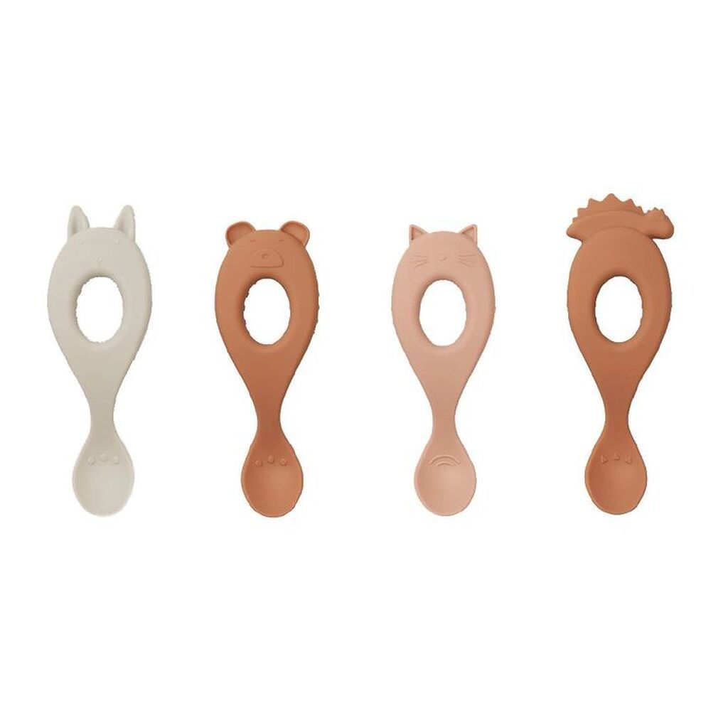 Liewood Skeer - Liva - Silikone - 4-pak - Rose Mix